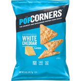 Popcorners Original Cheddar Popped Corn Chips – Picnic Basket Cheddar Chips for Open-Air Entertaining