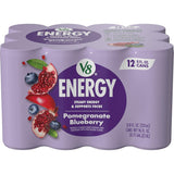 V8 +Energy Natural Energy Beverage – Self-Care Inspired Caffeine Replacement with B Vitamins and Zero Added Sugar for Home Office Wellness