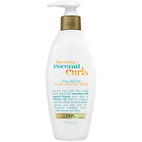 OGX Quenching Coconut Curls Leave-In – High-End Curl Care for Curated Beauty Collections, Pack of 2