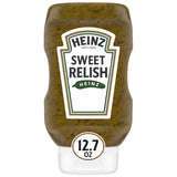 Heinz Sweet Relish, 12.7 fl oz Squeezable Bottle for Backyard Cookouts, Grilling, and Picnics