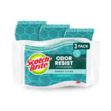 Scotch-Brite Odor Resist Non-Scratch Scrub Sponge – Holiday Gift 24-Pack Sponges for Family Cooks on Your List