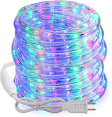 Brizled 216 LED Rope Lights Clear PVC Tube – Minimalist String Lights for Headboards, Staircases, and Holiday Interior Decor