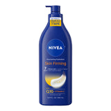 NIVEA Q10 Firming Lotion – Simple Anti-Aging Essential for the Minimalist Bathroom, 72-Hour Hydration, 16.9 Fl Oz