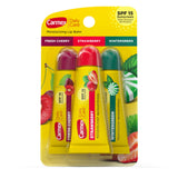 Carmex Daily Care Lip Balm – Mindful Morning and Bedtime Lip Care, Multi-Benefit 3-Pack
