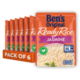 BEN'S ORIGINAL Ready Rice Jasmine Rice — Kid-Friendly Weeknight Side for Picky Eaters