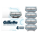 Gillette SkinGuard Sensitive Razor Blades – Bump-Free Shave for Mindful Grooming, 4 Count Refill