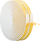 CloudBuyer Durable Door Weather Stripping for RV and Travel Trailers, 33Ft White Self-Adhesive Window Seal On the Go