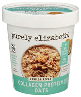 purely elizabeth Collagen Oats Vanilla Pecan – Clean-Label Breakfast with Nothing Artificial Added