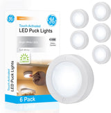 GE LED Tap Light – Modern Ambient Lighting for Nooks and Entryways, No Wires Needed