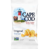 Cape Cod Potato Chips Original Sea Salt 5oz – Smart Pack Snack for Backpacks and Car Rides