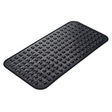 AmazerBath Style Bath Mat – Contemporary Non-Slip Mat in Purple, Black, and Neutral Tones