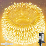 Lumify Twinkle Fairy Lights Indoor 200 Bulbs Clear Wire – Minimalist Ambient Lighting for Mantel Display and Bookshelf Styling