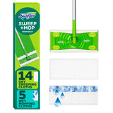 Swiffer Sweeper 2-in-1 Mop — Wind-Down Floor Care Ritual for Pet Households, Allergen-Locking Sweep and Mop Kit