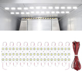 Linkstyle 12V Van Interior LED Light Kit – After-Hours Tool-Finding Lighting for Tradesmen, Cuttable Module Strip