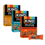 KIND Mini Bars Wellness Snack – 90-Calorie Portion Control for Mindful Eating Routines
