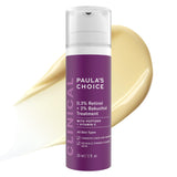 Paula's Choice CLINICAL Retinol + Bakuchiol Face Serum – High-End Gift-Ready Wrinkle and Texture Corrector, 1 oz