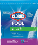 Clorox Pool&Spa Swimming Pool pH Up 4LB, Comfortable Itch-Free Water for Stress-Relieving Daily Pool Sessions