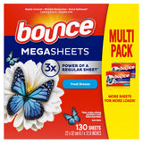 Bounce Mega Dryer Sheets for Uncluttered Home Laundry Room – One Sheet Replaces Three for a Less-Is-More Routine