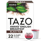 TAZO Awake English Breakfast Tea K-Cups – Smooth Low-Acid Breakfast Tea for Reflux-Conscious Drinkers