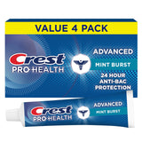 Crest Pro-Health Advanced Toothpaste – Get Well and Hostess Gift for Friends Prioritizing Gum Health, 5 oz 4 Pack