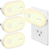 AUVON Baby Safe Night Light – Cool to Touch LED Plug in with Dusk to Dawn Sensor for Toddler Room, Nursery and Hallway