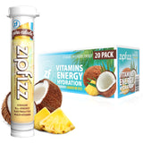 Zipfizz Energy Drink Powder – Personal Wellness Ritual, Sugar-Free Morning Hydration with Electrolytes and B-12