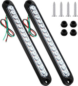 Frienda 10 Inch LED Trailer Tail Light Bar – Weatherproof Stop Turn Tail Light for Boat Ramps and Outdoor Towing