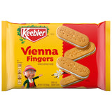Keebler Vienna Fingers Creme Filled Sandwich Cookies 12 oz Pack of 1 – Shareable Office Break Room Snack for Coworkers