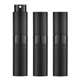 Enslume Premium Refillable Perfume Atomizer 3-Pack – Hefty Aluminum and Glass Sprayer for the Connoisseur