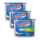 DampRid Fragrance Free Disposable Moisture Absorber 10.5 oz 3 Pack – Understated Kitchen Dehumidifier for Warm Home Atmosphere