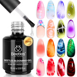 Beetles Clear Aura Blooming Gel – Elegant DIY Manicure Set, Crystal-Clear Long-Wearing Formula