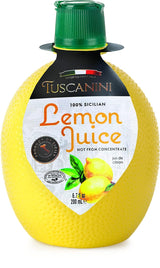 Tuscanini 100% Sicilian Lemon Juice – Clean Design Cooking Essential, Less-is-More Citrus with No Added Water