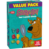 Scooby-Doo Fruit Flavored Snacks Gluten Free 22 Ct Nostalgic Cartoon Themed Holiday Gift Stocking Stuffer