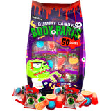 Frankford Halloween Gummy Candy Body Parts (50 Count) – Individually Wrapped Trick-or-Treat Treats for Kids