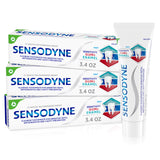 Sensodyne Gum and Enamel Care Toothpaste – Self-Care Gift Basket Addition for Anyone on a Sensitive-Teeth Journey, 3.4 oz 3-Pack