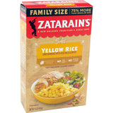 Zatarain's Family Size Yellow Rice, 15 oz – No MSG No Artificial Flavors Pantry Staple for Mindful Eating