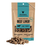 Vital Essentials Freeze Dried Beef Liver Treats – Holistic Raw Wellness Reward for Daily Feeding Rituals