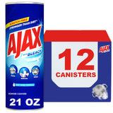 Ajax Powder Cleanser with Bleach - Phosphate-Free 12-Pack for a Cleaner Home and Cleaner Conscience