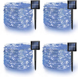 TW SHINE Solar String Lights Outdoor – Total 80 FT 240 LED Waterproof Tree Lights for Patio, Campsite, and Yard Decor
