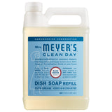 Mrs. Meyer's Clean Day Plant-Derived Dish Soap Refill – Refined Rain Water Scent for the Curated Apartment Kitchen