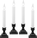 612 Vermont Battery Window Candle with Auto Timer – Effortless Set and Forget Ambient Lighting for Small Apartments