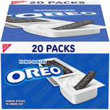 OREO Handi-Snacks Cookie Sticks and Creme Dip Lunchbox Treats for Picky Eaters, After-School Snack Stash, and Family Road Trips, 20 Packs