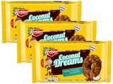 Keebler Coconut Dreams Fudge Cookies Pack of 3, Sweet Care Package Gift Idea