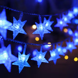 Starlite Star Fairy Lights – Effortless Decor with One Switch, No Cords or Visual Noise