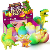 Dan&Darci Dinosaur Hatching Surprise Eggs for Kids - Multi-Day Growing Dino Activity for Siblings, Playroom, and Bedtime Routine - 6 Pack Ages 3-8