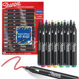 Sharpie Creative Markers – Portable Craft Set for Backyard Patio Rock Painting and Garden Stone Decor