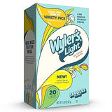 Wyler's Light Singles to Go Powder Packets – Kids' Lunchbox Water Flavoring, Sugar-Free School Drink Mix Variety