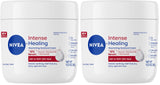 NIVEA Intense Healing Body Cream – Valentine's Day Self-Care Gift for Her, 72-Hour Hydration, 13.5 Oz Jar