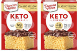 Duncan Hines Keto Friendly Classic Yellow Cake Mix – Guilt Free Pantry Dessert for Low Carb Lifestyle and Diabetic Friendly Meal Prep