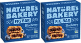Nature's Bakery Blueberry Fig Bars - Allergy-Friendly School Snack for Sensitive Kids, Dairy & Soy Free